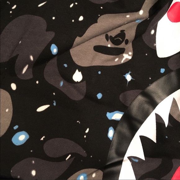 *NWT* Bape Galaxy Glow in the Dark Shorts - Picture 2 of 4